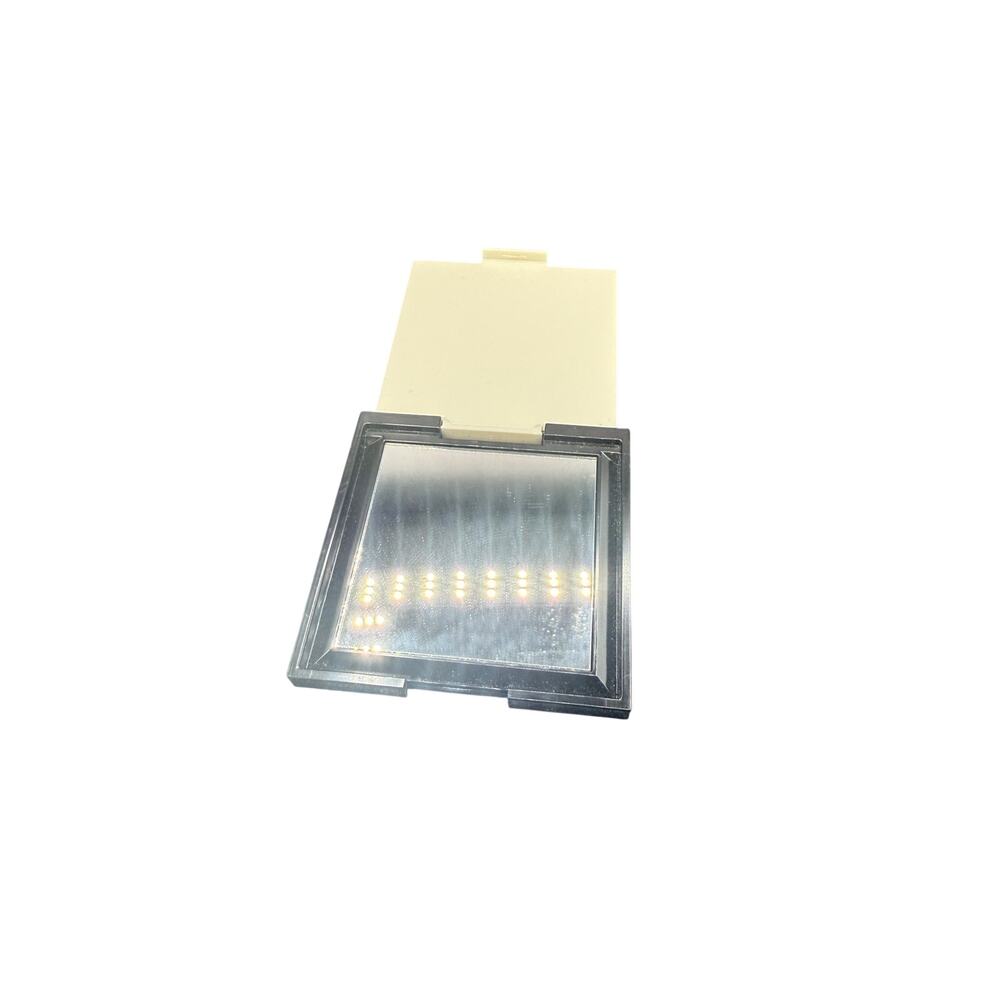 💄Estée Lauder Compact Mirror Ivory Black Square Vintage Retro Y2K Travel Vanity - Picture 2 of 2